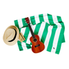 ręczniki plażowe szybkoschnące 200x90 cm Cancun Green XL - Dock & Bay