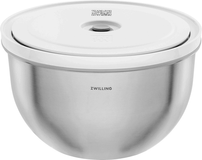 Zwilling Fresh & Save Stalowa miska z pokrywką 4 ltr, srebrny