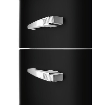 Smeg - Chłodziarko-zamrażarka FAB32LBL6 50'S RETRO STYLE - czarny