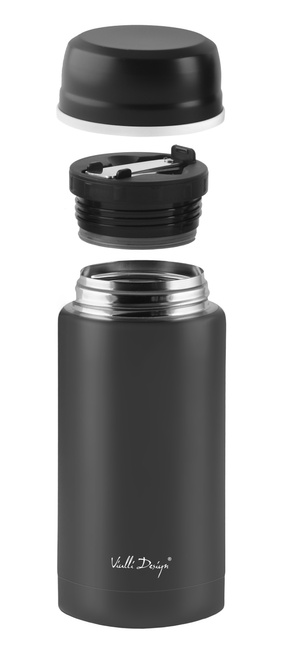 Termos obiadowy 750ml Fuori grafitowy 28128 - Vialli Design
