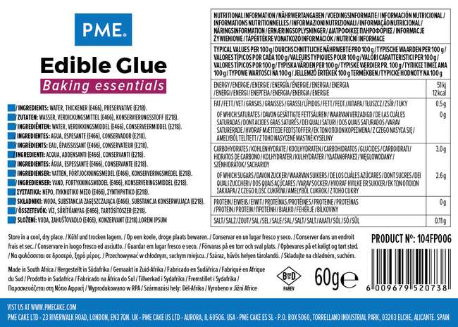 Pme Klej Spożywczy W Żelu 60 G