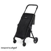 Wózek na zakupy Foppapedretti Go Fast Black – czarny