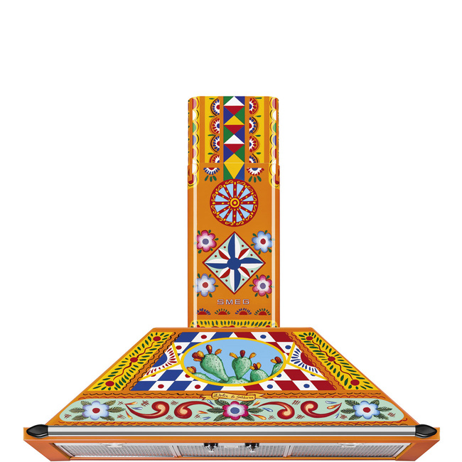 Smeg - Okap Kuchenny, Victoria, 90 Cm, D&G Victoria KT90DGC D&G Caretto