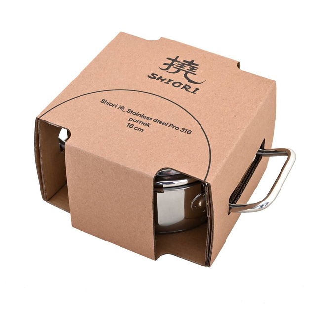 Shiori - Steel Series Pro 316 Garnek Indukcja 16 Cm (1,5 L)