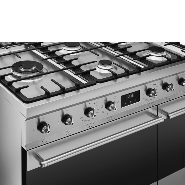 Smeg - Kuchnia wolnostojąca Symfonia C92Gmx2 Stal Nierdzewna.