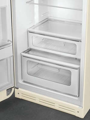 Smeg - Chłodziarko-zamrażarka FAB30LCR6 50'S RETRO STYLE - kremowy