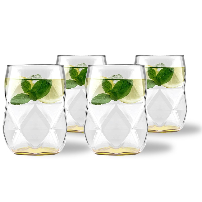 Szklanki 450 ml Geo Fondo Yellow - Vialli Design