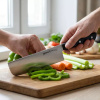 Samura Harakiri Nóż Kuchenny Nakiri Aus-8, Ostrze 17 cm