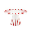 Porcelanowa patera na ciasto, ręcznie zdobiona naklejkami Delight - Alessi