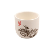 Kieliszek do sake 40 ml Kerasiá porcelana Le Coq Porcelaine