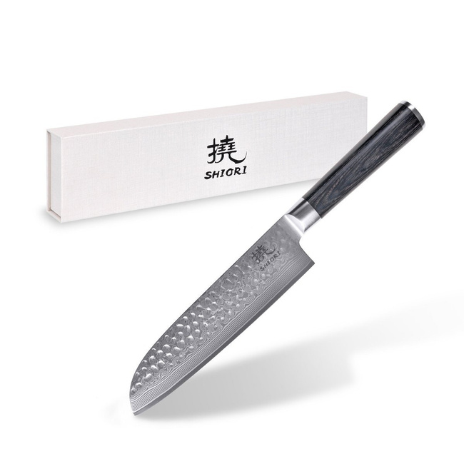 Shiori - Chairo Santoku - Uniwersalny, Wielozadaniowy Nóż Szefa Kuchni