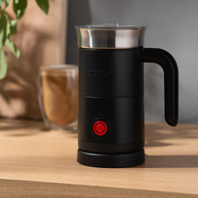 Spieniacz do mleka Bodum Barista 300 ml, elektryczny, czarny