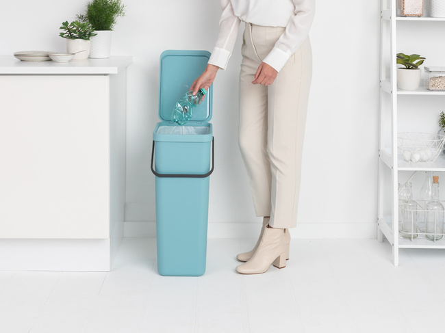 Kosz Sort&Go, 40l Mint 251085 - Brabantia