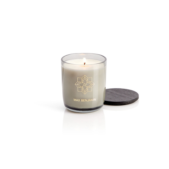 Świeca Irish Leather & Oud 210 g - Max Benjamin
