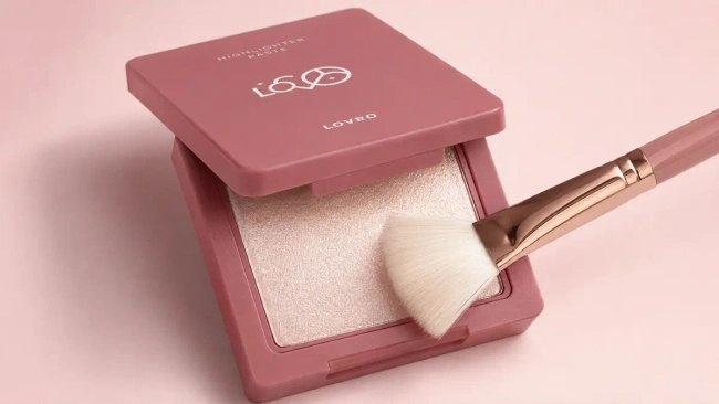 Rozświetlacz w kremie Lovro Highlighter Paste, efekt mokrego blasku, 8 g