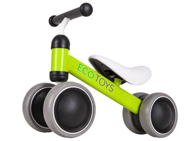 Rowerek biegowy Mini Rower Practise Green Ecotoys