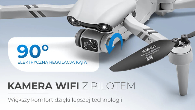 Extralink Smart Life F10 | Dron + 3 akumulatory |