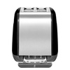 Toster KitchenAid na 2 kromki z automatycznym opuszczaniem 5KMT221EOB, czarny