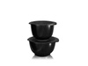 Zestaw misek 4-elementy New Margarethe black 29939 Rosti