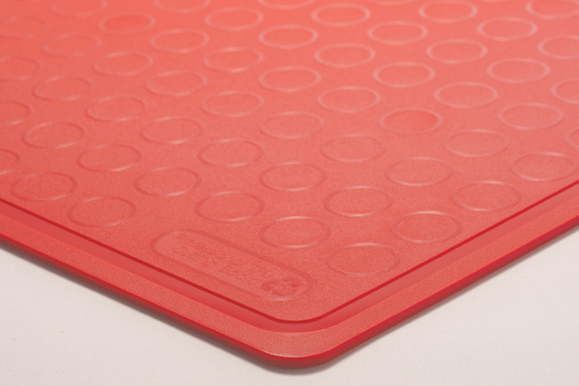Duża mata kuchenna do krojenia 53x32,5 czerwona - Candl