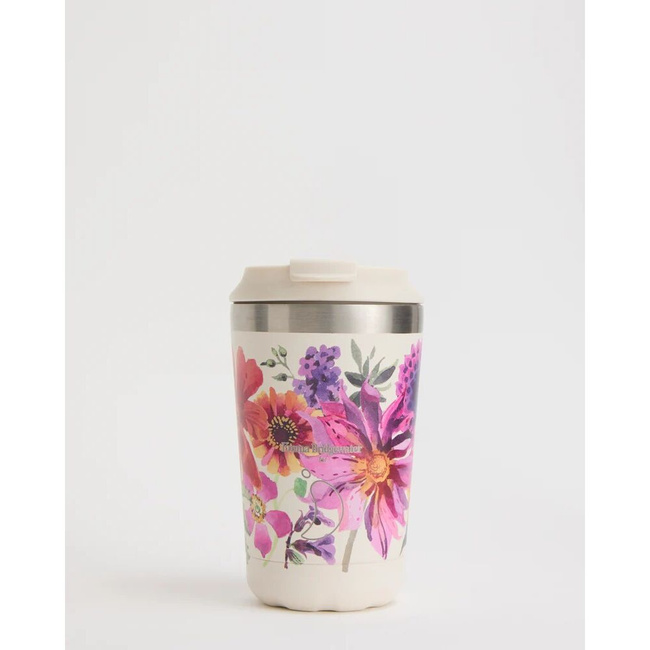 Kubek termiczny do kawy Chilly's Emma Bridgewater 340 ml, Kwiaty ogrodowe