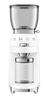Smeg - Elektryczny Młynek Do Kawy, Biały SDA 50's Style CGF11WHEU Biały