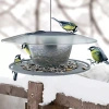 Karmnik dla ptaków Birdyfeed Round szary kamienny - Prosperplast