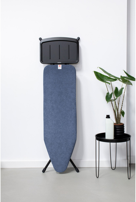 Deska do prasowania Brabantia B 124 x 38 cm, Denim Blue, podstawa na generator pary