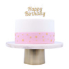 Pme Dekoracyjna Świeczka Happy Birthday 10 x 5 cm