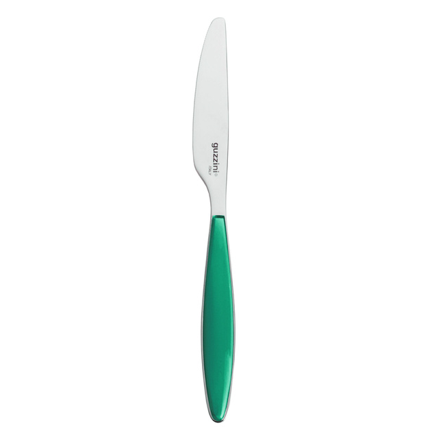 Nóż stołowy zielony 22 cm Guzzini