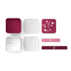 Lunchbox Bento Square Fr, Graphic Magnolia - Monbento