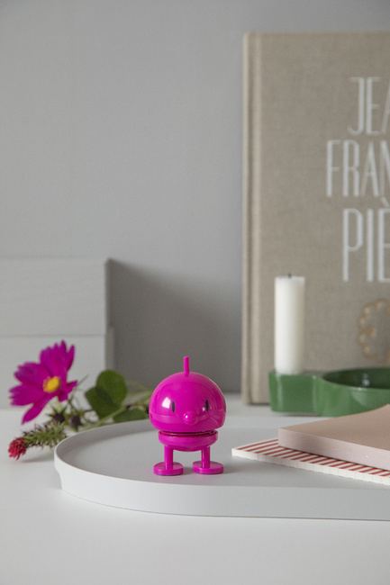 Figurka Hoptimist Bumble M Pink Różowa Dekoracja Biurko Prezent Design