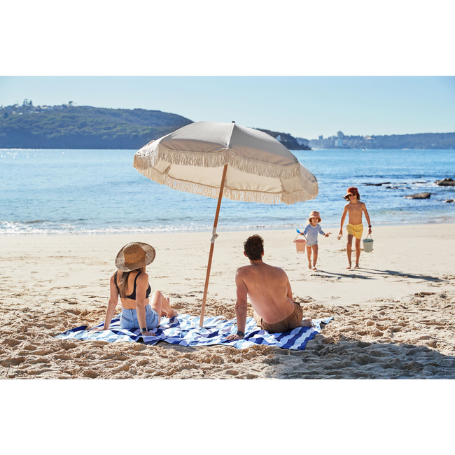 Koc piknikowy Whitsunday Blue 170 x 170 cm Dock & Bay