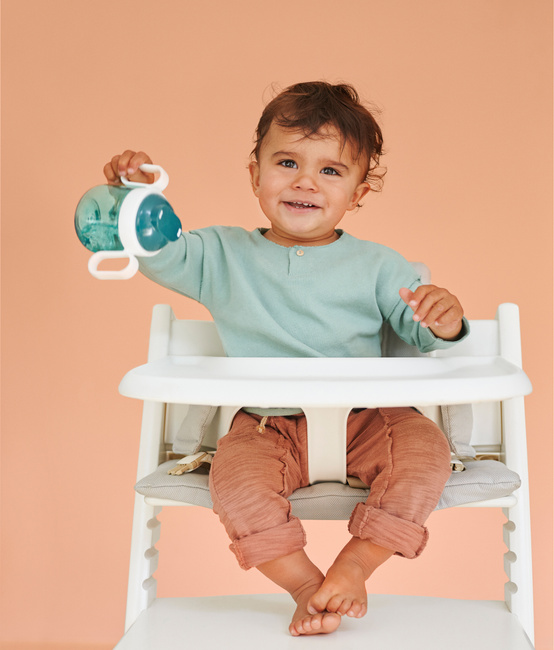 Zestaw obiadowy dziecięcy 3-szt. Mio Deep Turquoise - Mepal