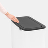 Kosz na śmieci 34L (11+23) Bo Touch Bin - White - Brabantia