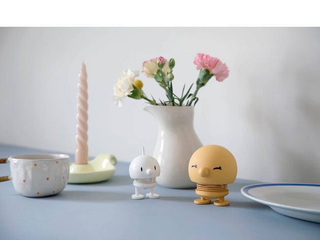 Figurka Hoptimist Soft Bimble M Mimosa Żółta Dekoracja Biurkowa Prezent