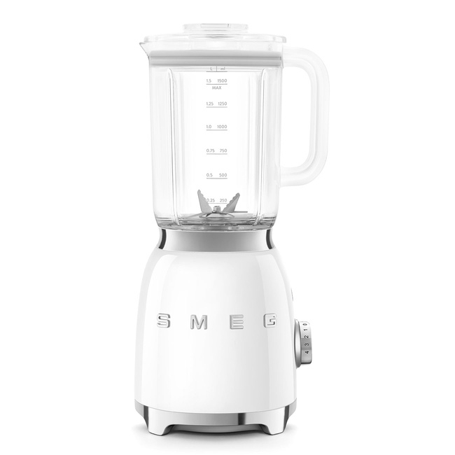 Smeg - Blender, biały 50's Style BLF03WHEU Biały