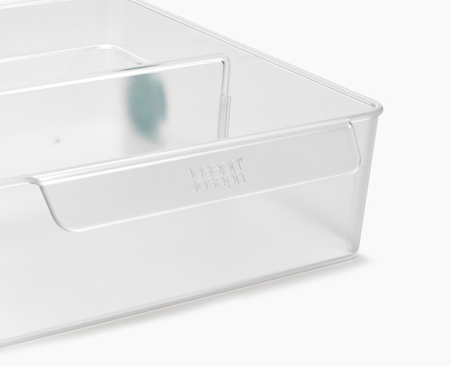 Pojemnik do lodówki Joseph Joseph FridgeStore XL z przegrodą, na kółkach