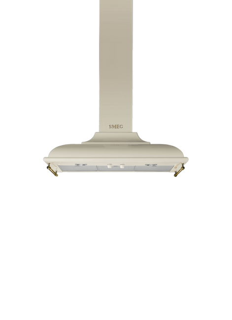 Smeg - Okap Kuchenny, Cortina Cortina Kc19Poe Kremowy