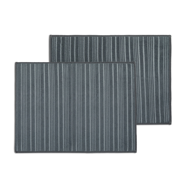 KitchenAid Mata do suszenia naczyń 2 szt charcoal grey