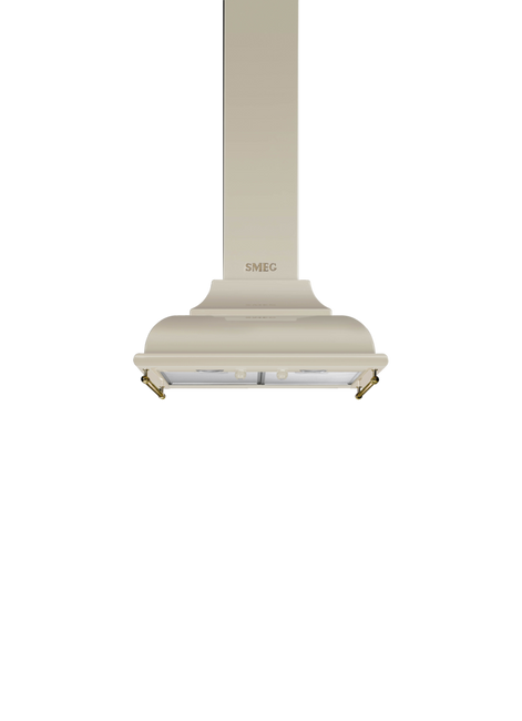Smeg - Okap kuchenny, Cortina CORTINA KC16POE Kremowy