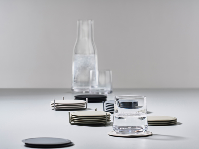 Podstawki Pod Szklanki Singles Black - Zone Denmark