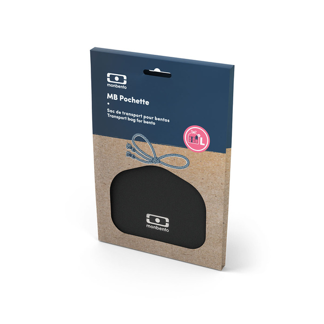 Monbento torba na lunchbox Pochette - Black Onyx