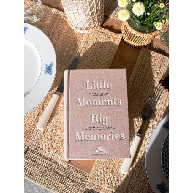 Mały album na zdjęcia Printworks Little Moments Big Memories, jasnoróżowy