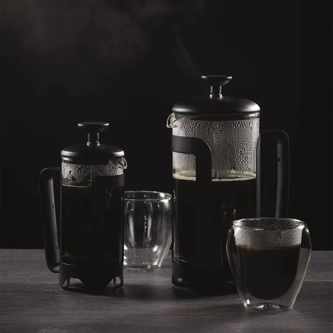 Zaparzacz French Press 1L czarna stal - Kitchen Craft