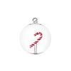 Bombka szklana Ichendorf Milano Sweet & Candy z laską cukrową, 8 cm