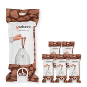 Worki na śmieci Brabantia PerfectFit rozmiar L, 40 do 45 l, 120 sztuk
