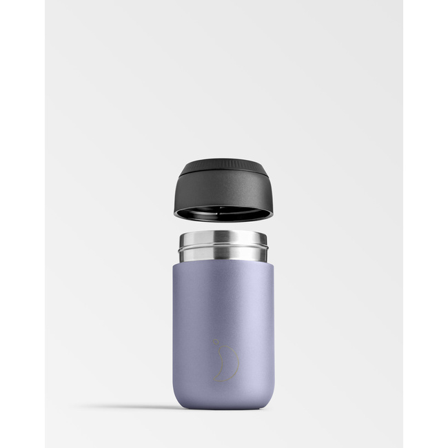 Termiczny kubek do kawy Chillys | 340ml | Matowy metalik lawenda Series 2 - Chillys Bottles