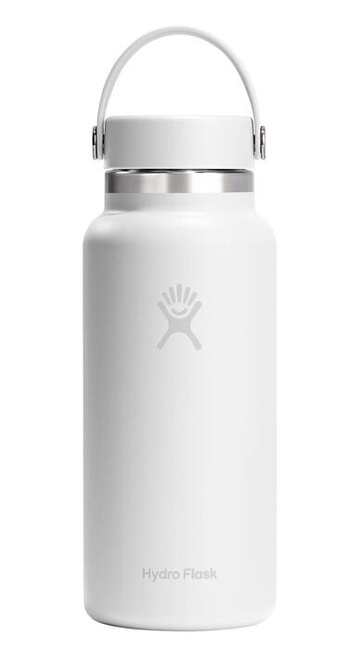 Butelka termiczna Hydro Flask Wide Mouth 32 oz z zakrętką Flex Cap, biała