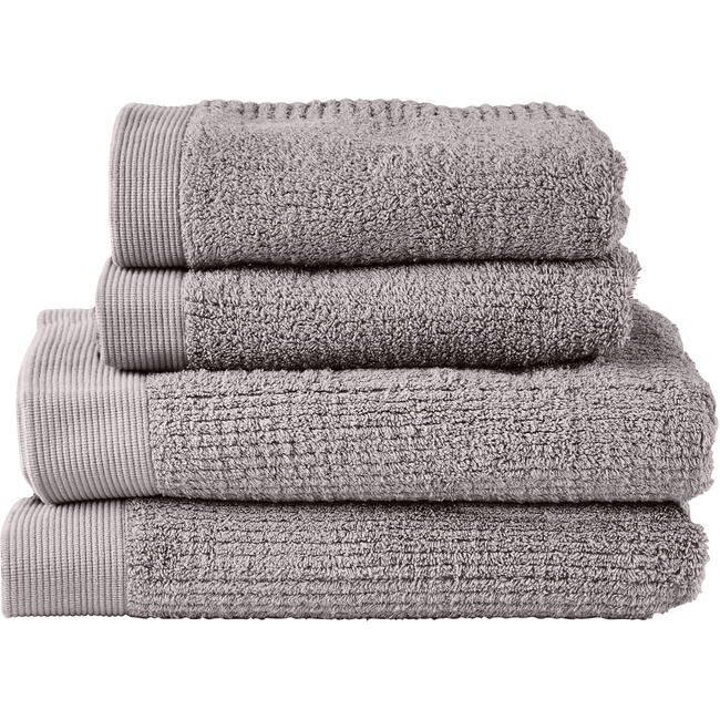 Zestaw ręczników łazienkowych 4 sztuki Classic Gull Grey 34660 - Zone Denmark